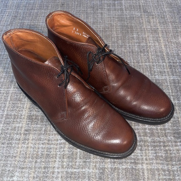 L.L. Bean Shoes Ll Bean Pebbled Leather Chukka Boots Shoes 8d